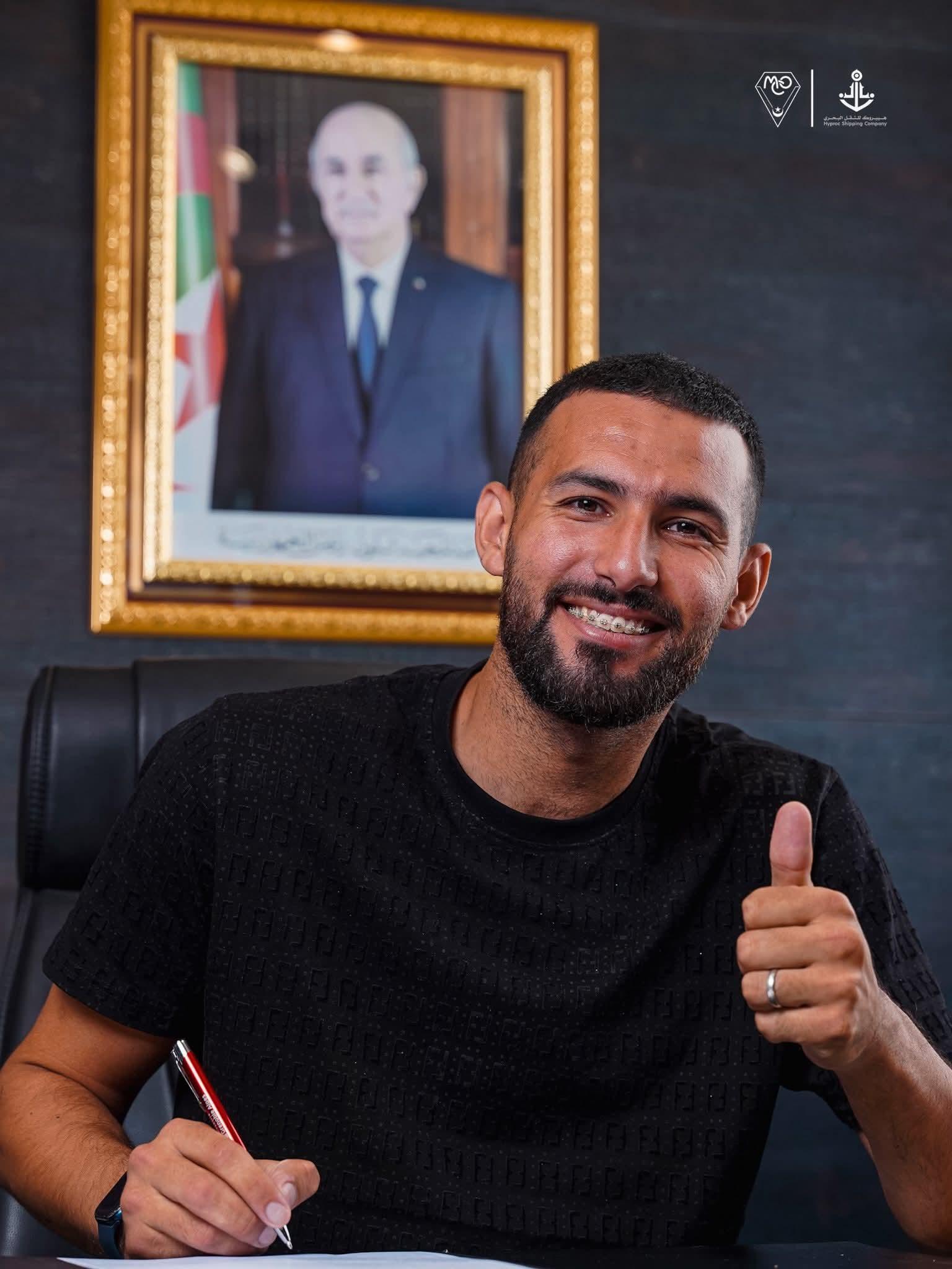 حمرة: "سعيد جدا بإلتحاقي بأحد أعرق الأندية الجزائرية، وسنسعى لتقديم موسم يكون في مستوى تطلعات أنصارنا"